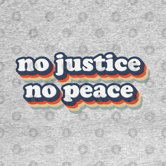 No Justice No Peace BLM 2020 by CloudWalkerDesigns